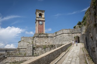 The old Venetian fortress in Corfu Town on the Greek island of Corfu in the Ionian Sea, known for