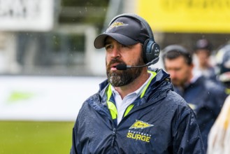 European League of Football, ELF/ Game: Barcelona Dragons at Stuttgart Surge on 18. Aug. 2024, in