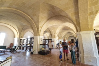Museo, isla del Lazareto, Illa del Llatzeret, interior del puerto de Mahón, Menorca, balearic