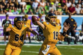 German Football League, Game: Schwäbisch Hall Unicorns, Munich Cowboys in the Optima Sportpark in