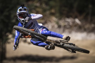 MAYDENA, AUSTRALIA, FEBRUARY 24: Bernard Kerr of Great Britain competes in the finals at Red Bull