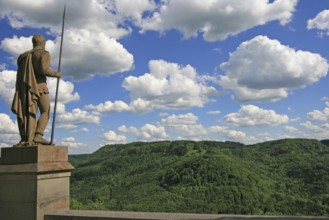 Hohenzollern Castle, ancestral castle of the princely family and former ruling Prussian royal and