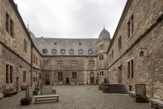Büren, Wewelsburg Castle, inner courtyard