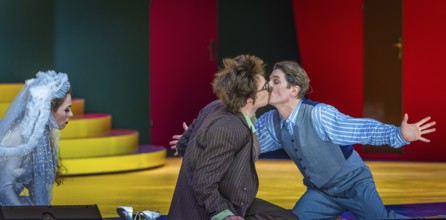 Horse eats hat A colourful, musical comedy based on Eugène Labiche's A Florentine Hat in an