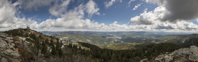View from the Großer Arber, View from the Großer Arber