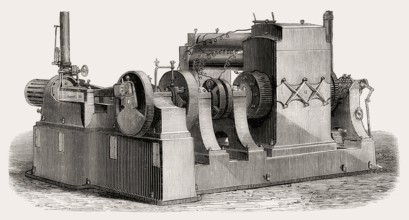 Generator by Thomas Alva Edison, 1847-1931, an American inventor and businessman