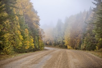 Autumn Northern Saskatchewan wilderness prestine rural scenic