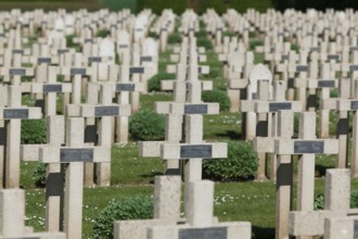 Cemetery of Vauxbuin, Picardy, France, Europe