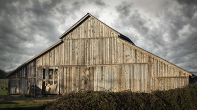 An old barn, landscape, Color Image, USA, North America