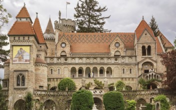 One of Hungarian Castles in the City of Szekesfehervar Szekesfehervar, Hungary, Europe