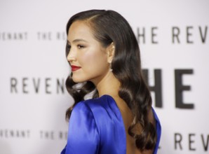 HOLLYWOOD, CA, Grace Dove at the Los Angeles premiere of 'The Revenant' held at the TCL Chinese