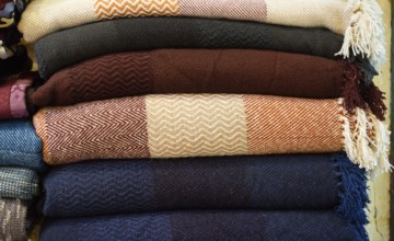 Pile of Turkish Bath Towels known as Hamam Pestemal loinclothes