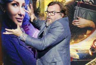 Jack Black at the Los Angeles premiere of 'The House With A Clock In Its Walls' held at the TCL