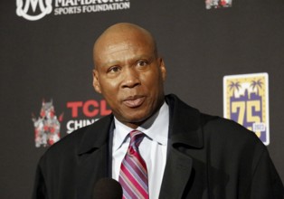 Byron Scott at Kobe Bryant hand and footprint ceremony held at the TCL Chinese Theater in
