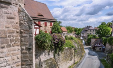 Historic old town of Cadolzburg (Franconia, Germany)