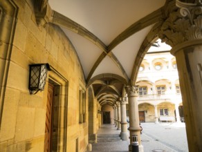 Arcade, state museum Old Castle, Stuttgart Baden-Württemberg