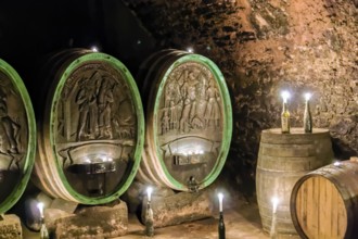 Rüdesheim, historic wine cellar