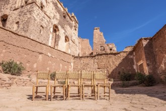 An old kasbah that served as a base for nomadic tribes, with a sense of ruggedness and adventure