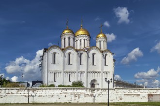 Dormition Cathedral in Vladimir used to be a mother church of medieval Russia in the 13th and 14th