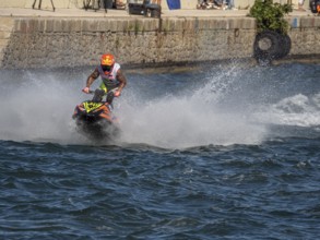 Olbia, Italy - September 16 - 20192 Aquabike world Championship gran prix of Italy