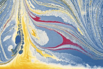 Abstract creative marbling pattern for fabric, design background texture