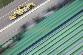 Thad Moffitt races for the Heart of America 200 in Kansas City, KS, USA, North America