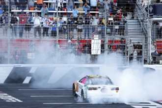 NASCAR Cup Series Driver AJ Allmendinger (16) wins the Bank of Amercia ROVAL 400 at the Charlotte