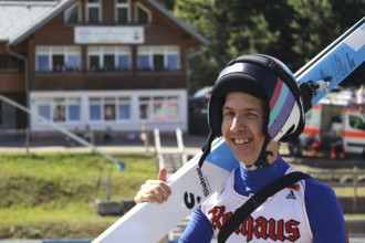 Simon Ammann (Switzerland /SUI) at the FIS Cup Summer Ski Jumping Hinterzarten 2024