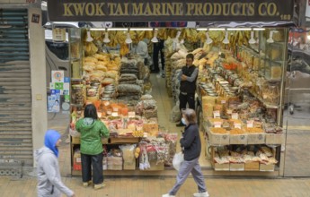 Kwok Tai Marine Products, dried fish, food, Des Voeux Road, Hong Kong, People's Republic of China,