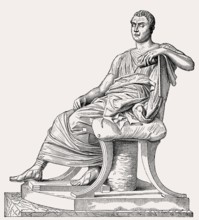 Menander, c. 342/41 – c. 290 BC, a Greek dramatist