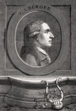 Gottfried August Buerger, 1747, 1794, German author of The Adventures of Baron Munchausen