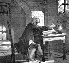 Pietro Giannone, 1676 – 17 March 1748, an Italian historian in the fortress of Turin