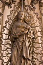 Marienleuchter, west side, St., Sankt, Saint