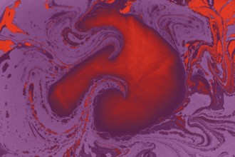 Abstract creative marble pattern texture. Traditional art of Ebru marbling