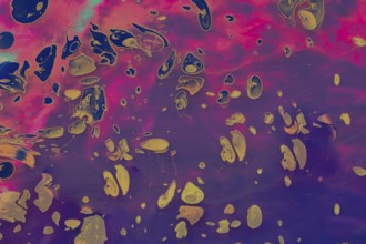 Traditional Ottoman Turkish abstract marbling art patterns as background