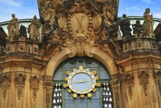 Dresden Zwinger in Saxony of Germany
