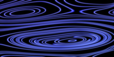 Neon Glow violet lines on a dark background, Glowing background
