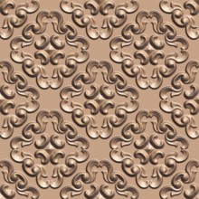 3D effect seamless background, wallpaper decoration pattern