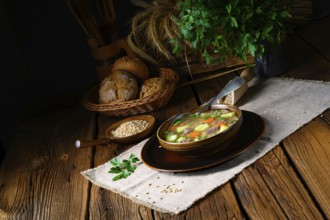 Krupnik a delicious Polish barley soup