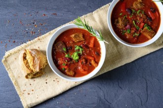 Spicy Mexican beef with beans