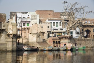 Vasudev ghat, mathura, uttar pradesh, india, asia