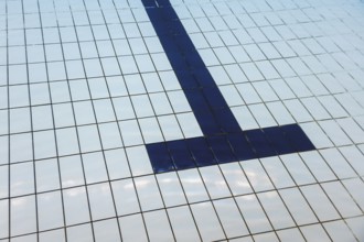 Underwater Empty Swimming Pool