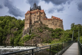 View of Kriebstein Castle