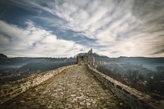 Entrance to the Fortress Tsarevets in Veliko Tarnovo, Bulgaria Veliko Tarnovo, Bulgaria, Europe