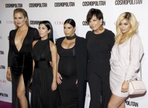 Khloe Kardashian, Kourtney Kardashian, Kim Kardashian, Kris Jenner and Kylie Jenner at the