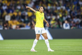 BRISBANE, AUSTRALIA, JULY 29: ANTONIA of Brazil as Brazil plays France at the FIFA Women's World