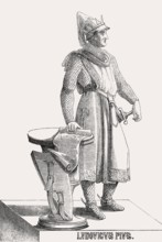 Louis the Pious, Louis le Pieux, 778-840, also called the Fair, and the Debonaire, son of