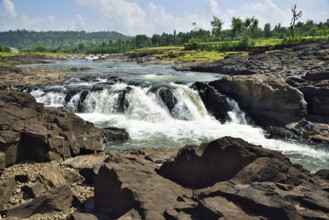 Rohiyal Talat Waterfall, Dharampur, Valsad, Gujarat, India, Asia