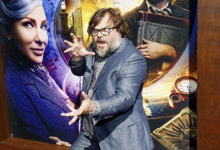Jack Black at the Los Angeles premiere of 'The House With A Clock In Its Walls' held at the TCL