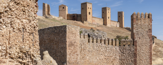 Fortress of Molina de los Caballeros, Molina de Aragón, province of Guadalajara, Spain, Europe